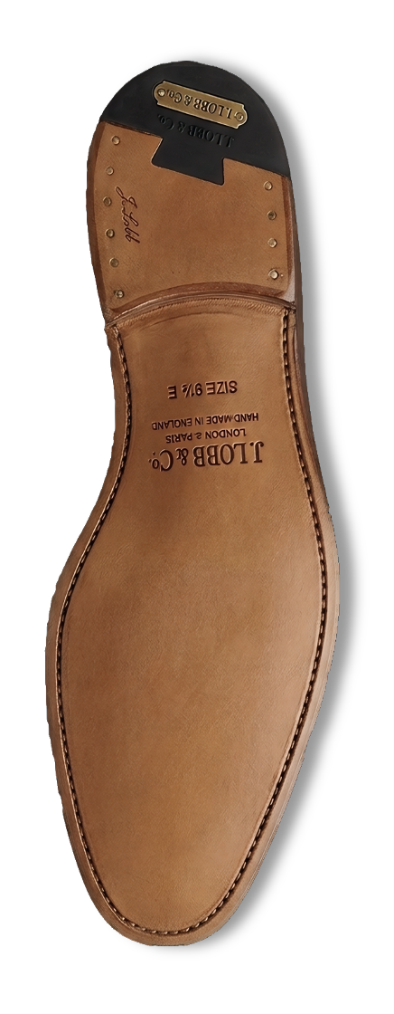 Wooden shoe sole sculpture